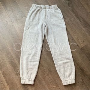 Brandy Melville light gray sweetpant